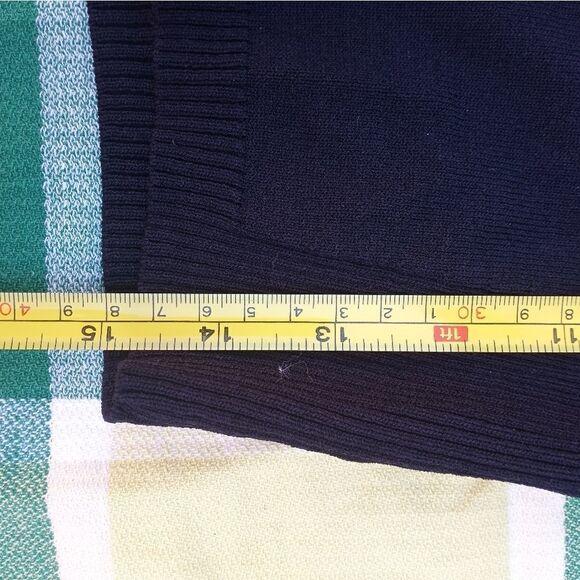 l.a.Hearts S Black Longsleeves Cropp Knit Button Up Women's Top Cardigan - Picture 4 of 9